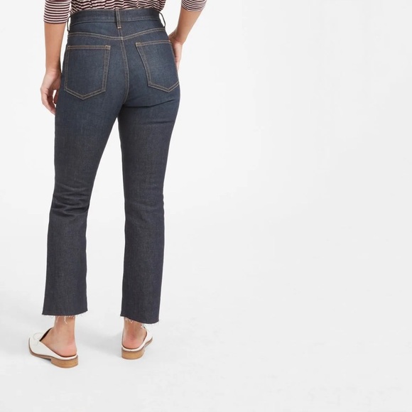 EVERLANE HIGH RISE KICK CROP JEANS 30 - Picture 2 of 10